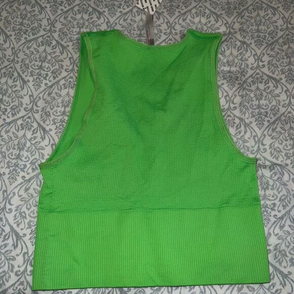 NWT Neon crop top bundle set PINK and urban outfitters size M - Picture 4 of 8